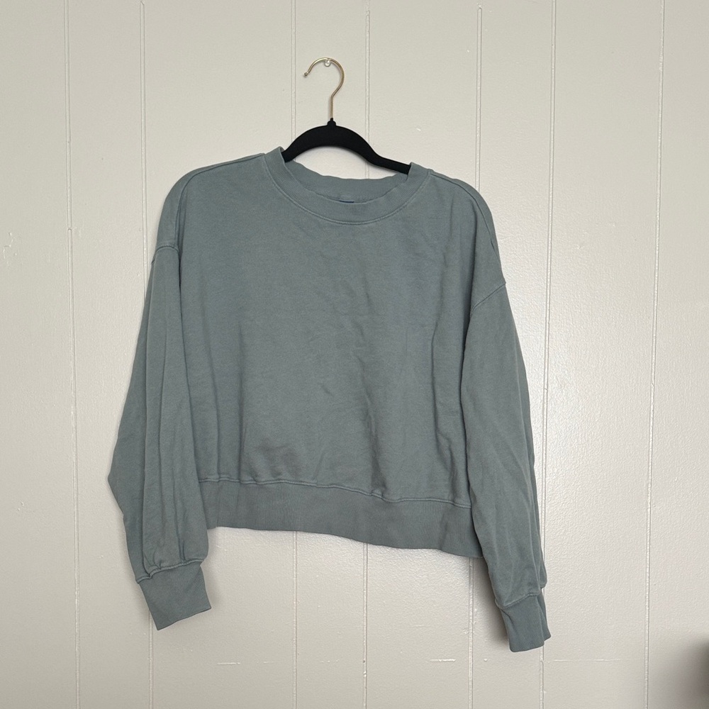 Old Navy Drop-Shoulder Cropped Crew-Neck Size L